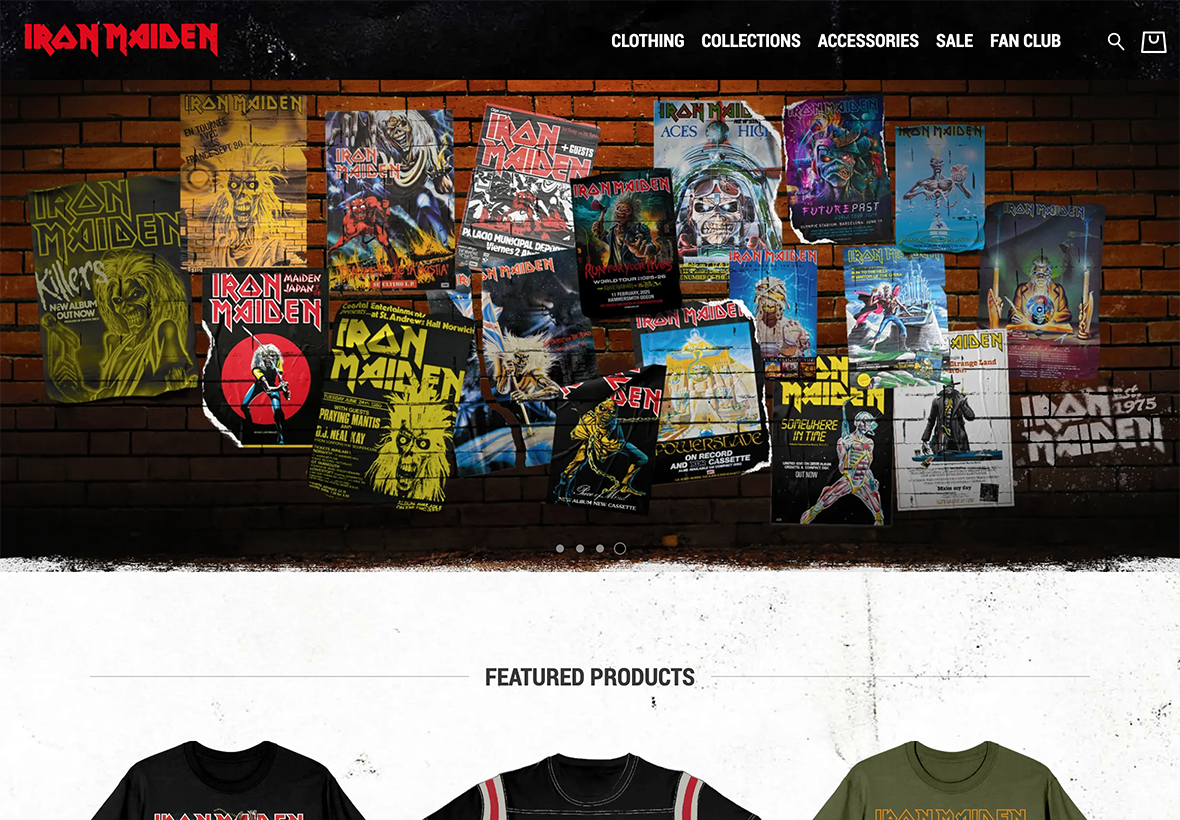 Iron Maiden store thumbnail